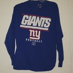 Long sleeve NY giants mens shirt
